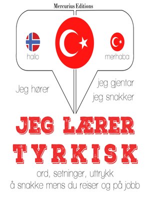 cover image of Jeg lærer tyrkisk